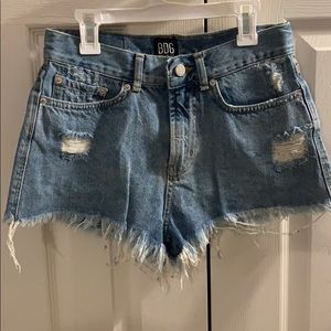 BDG denim shorts